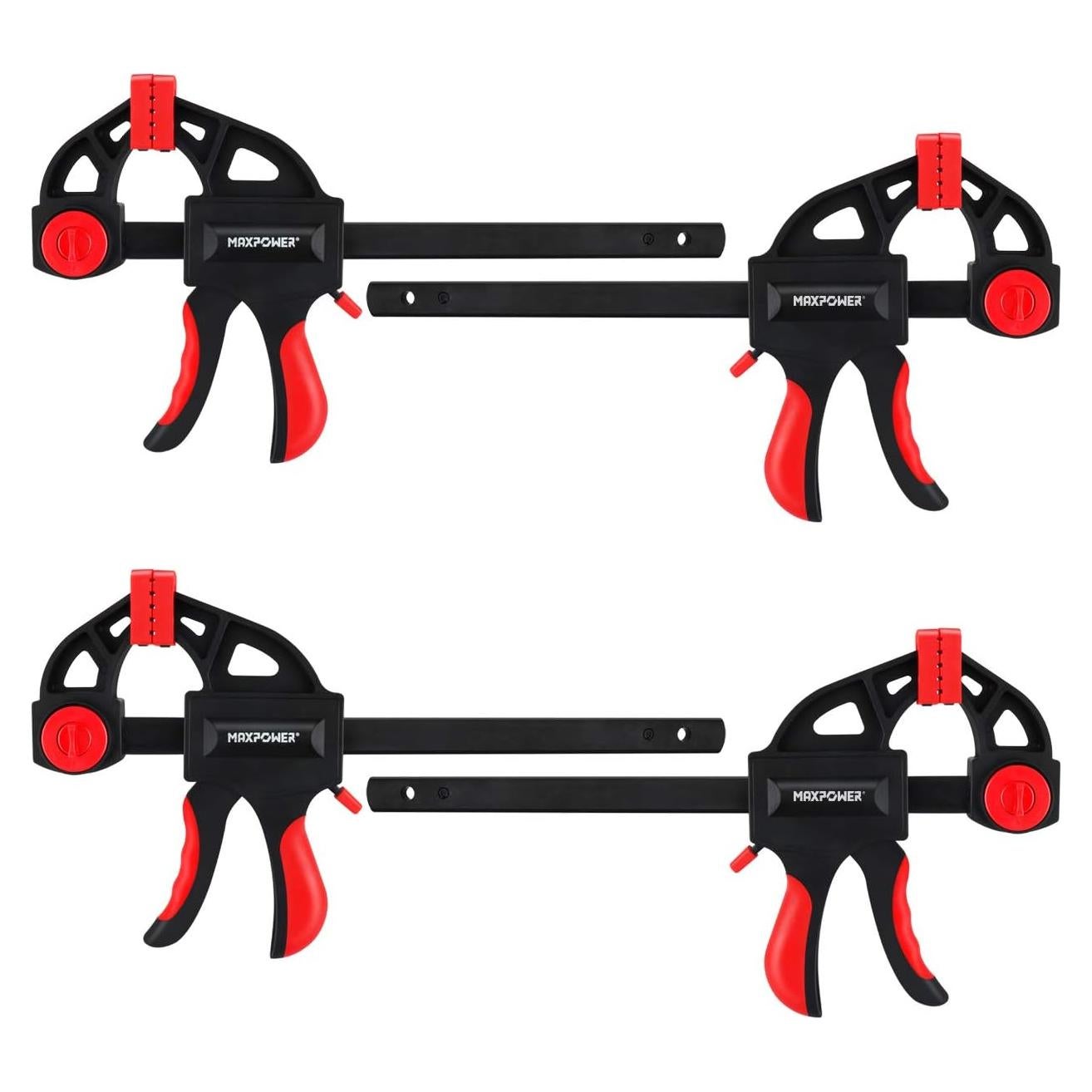 Abrazadera de Madera MAXPOWER 150mm - Paquete de 4