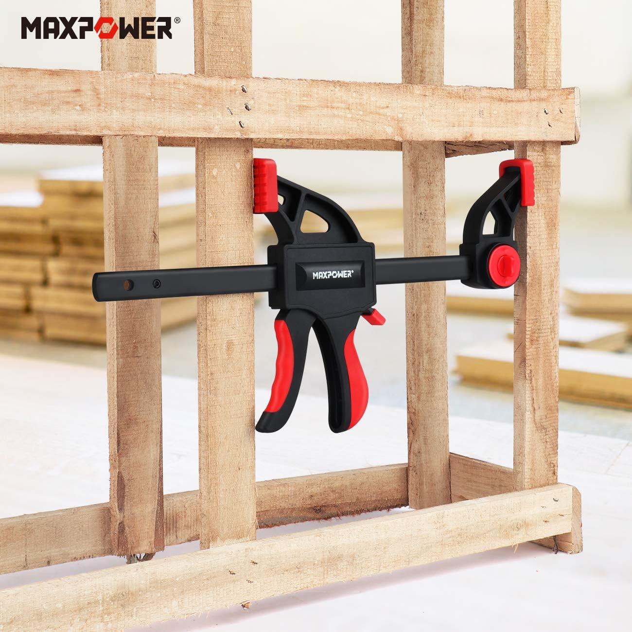 Abrazadera de Madera MAXPOWER 150mm - Paquete de 4