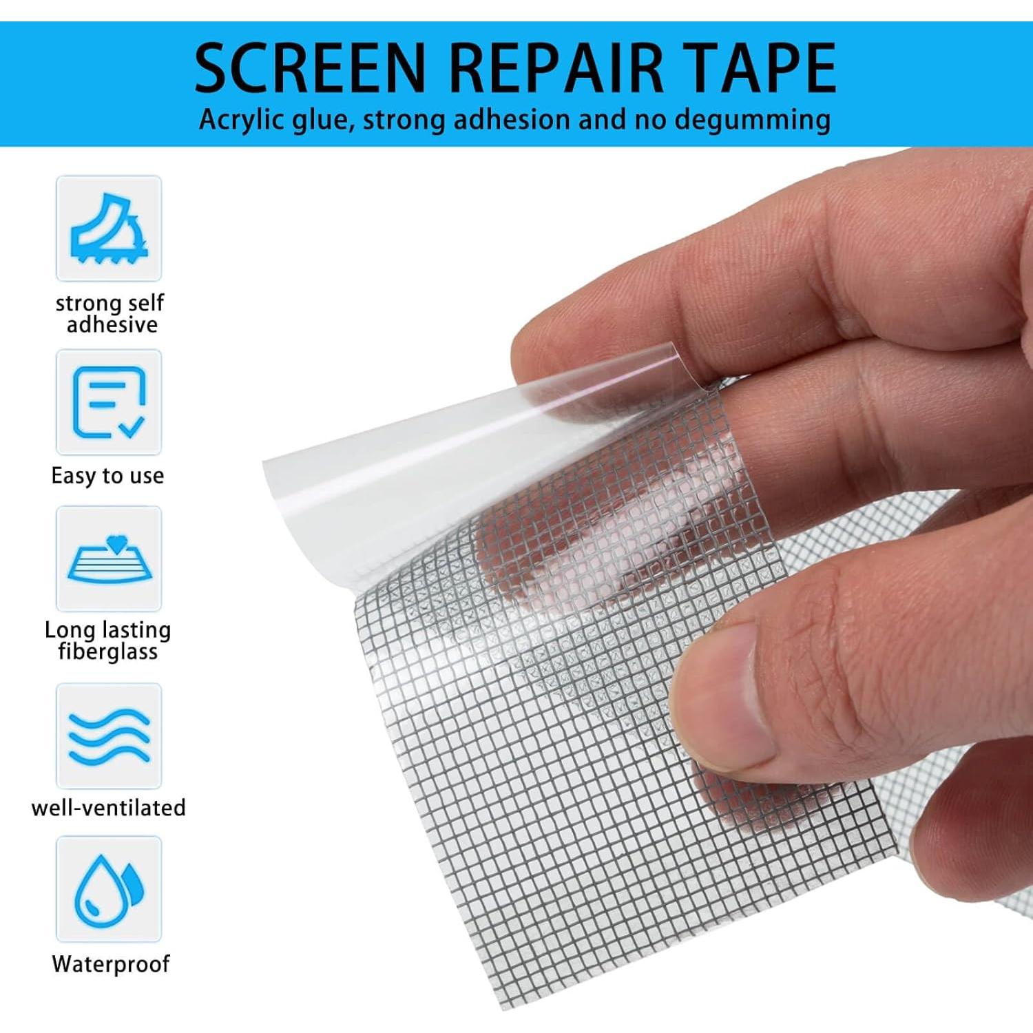 Cinta de Reparación de Pantalla Exselens 5 cm x 1.98 m Gris