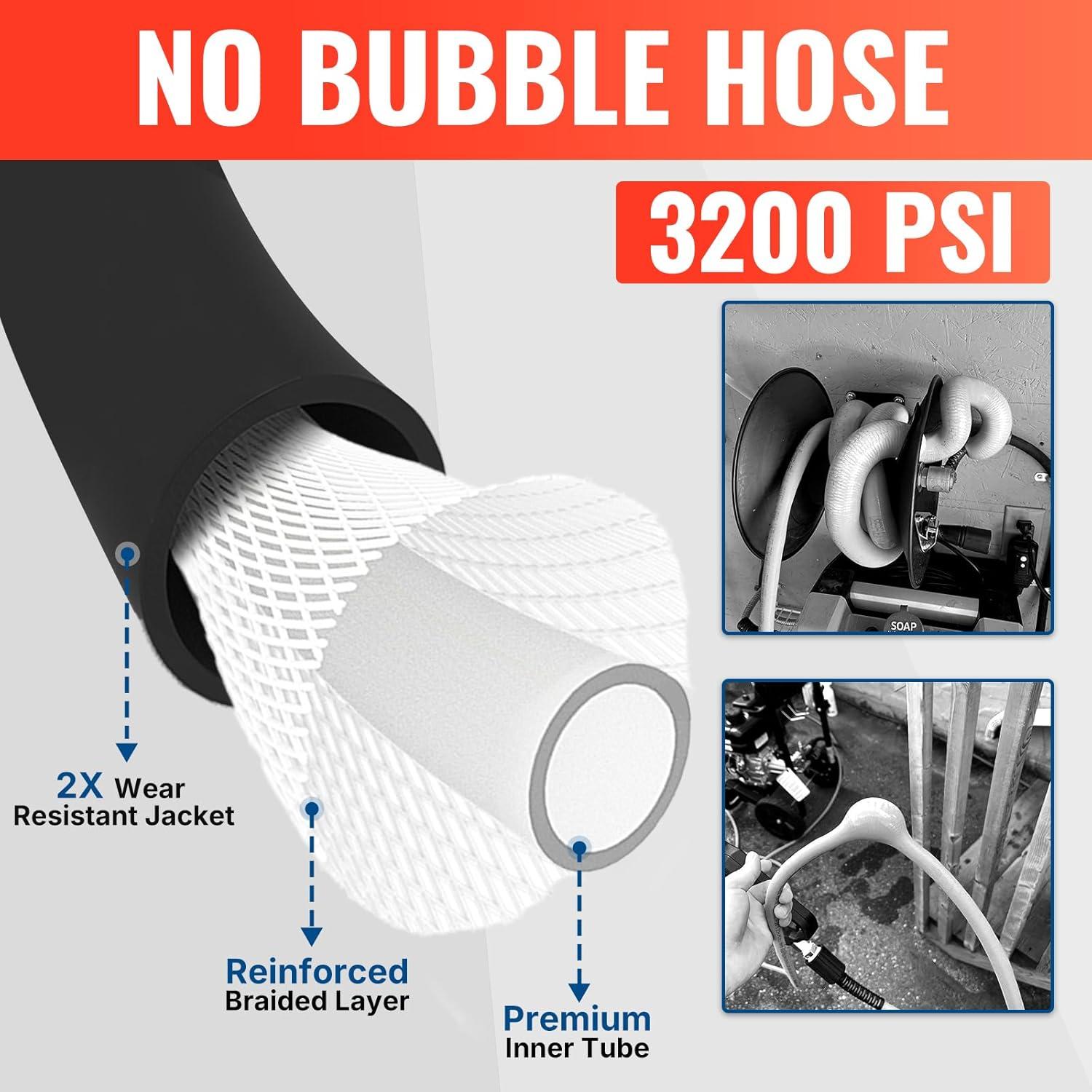 Manguera de Lavadora a Presión YAMATIC 15,24 m 3200 PSI