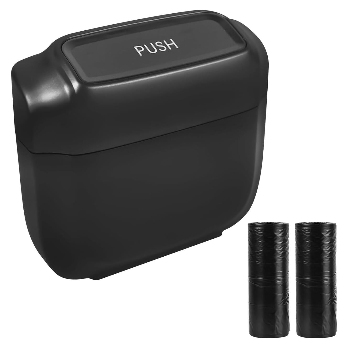 Basurero Portátil Wuyaoyao para Auto con Tapa y 30 Bolsas