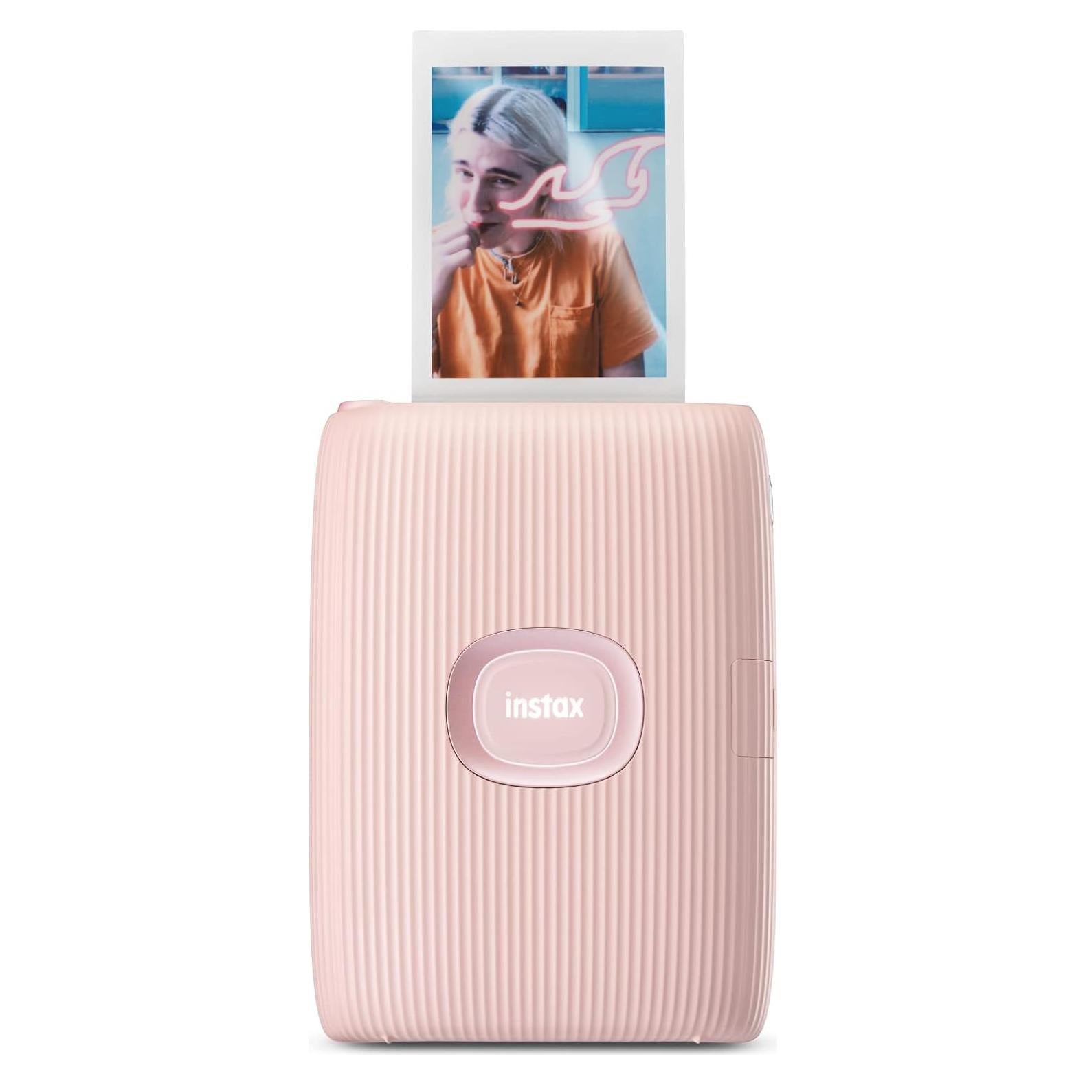Impresora Fujifilm Instax Mini Link 2 - Rosa Suave, Bluetooth
