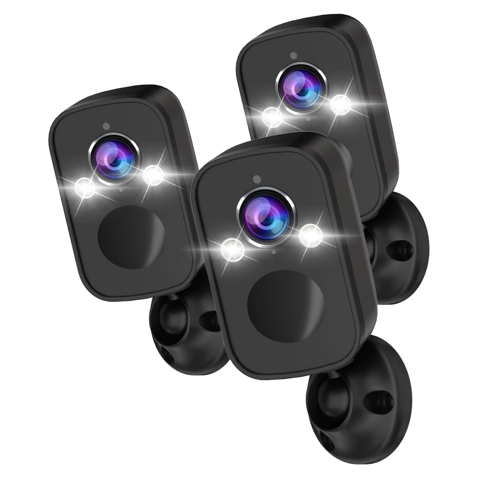 Cámaras de Seguridad Inalámbricas Rraycom 3 Pack 5MP IP65