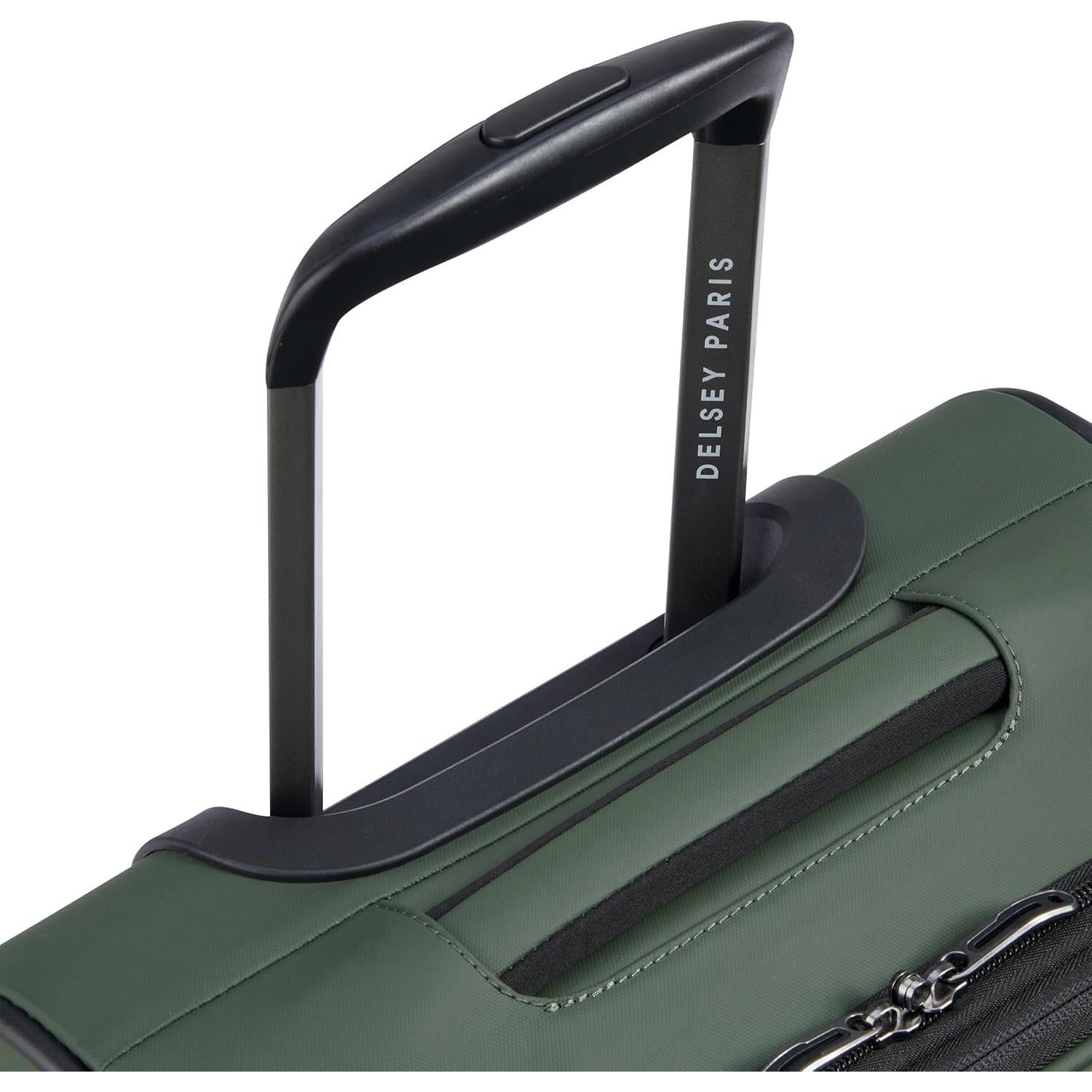 Maleta de Mano Delsey Paris Sky Lite 19" Verde - Poliester Resistente