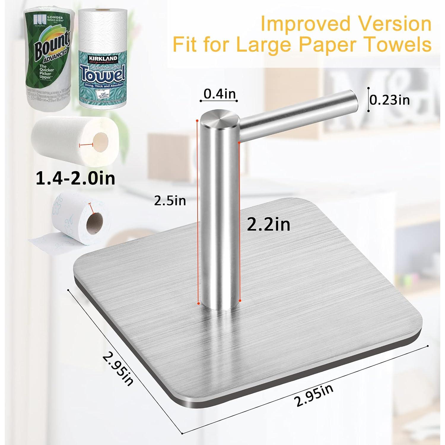 Soporte Magnético para Toallas de Papel GBESTWOOW Acero Inoxidable