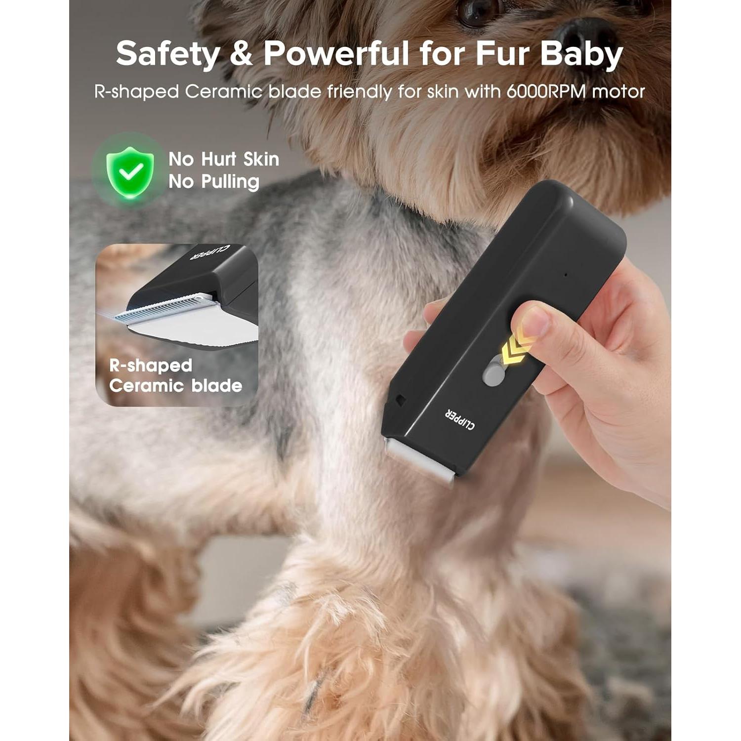 Cortadora de Pelo Inalámbrica Marvljojo para Perros y Gatos