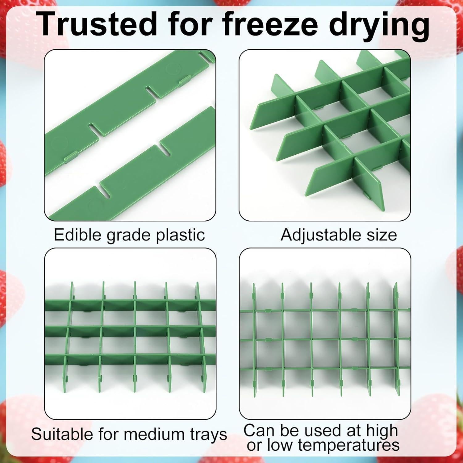 Divisores de Bandeja Mediana BOXOB para Deshidratador