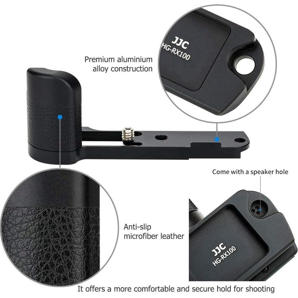 Agarre de Mano JJC para Sony RX100 M2 a M6 - Antideslizante