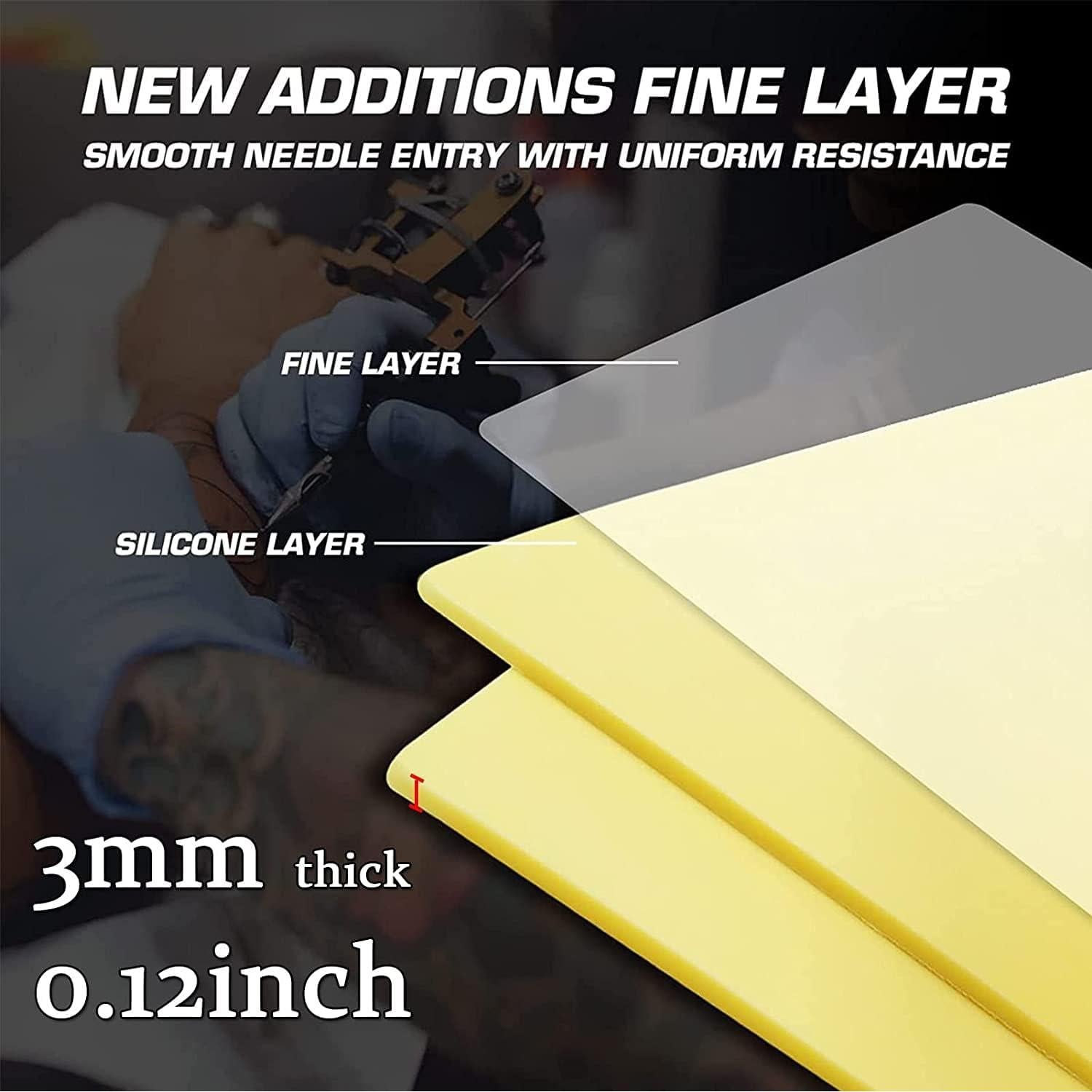 Kit de Piel de Práctica de Tatuaje MAST - 3 Hojas A4 3mm