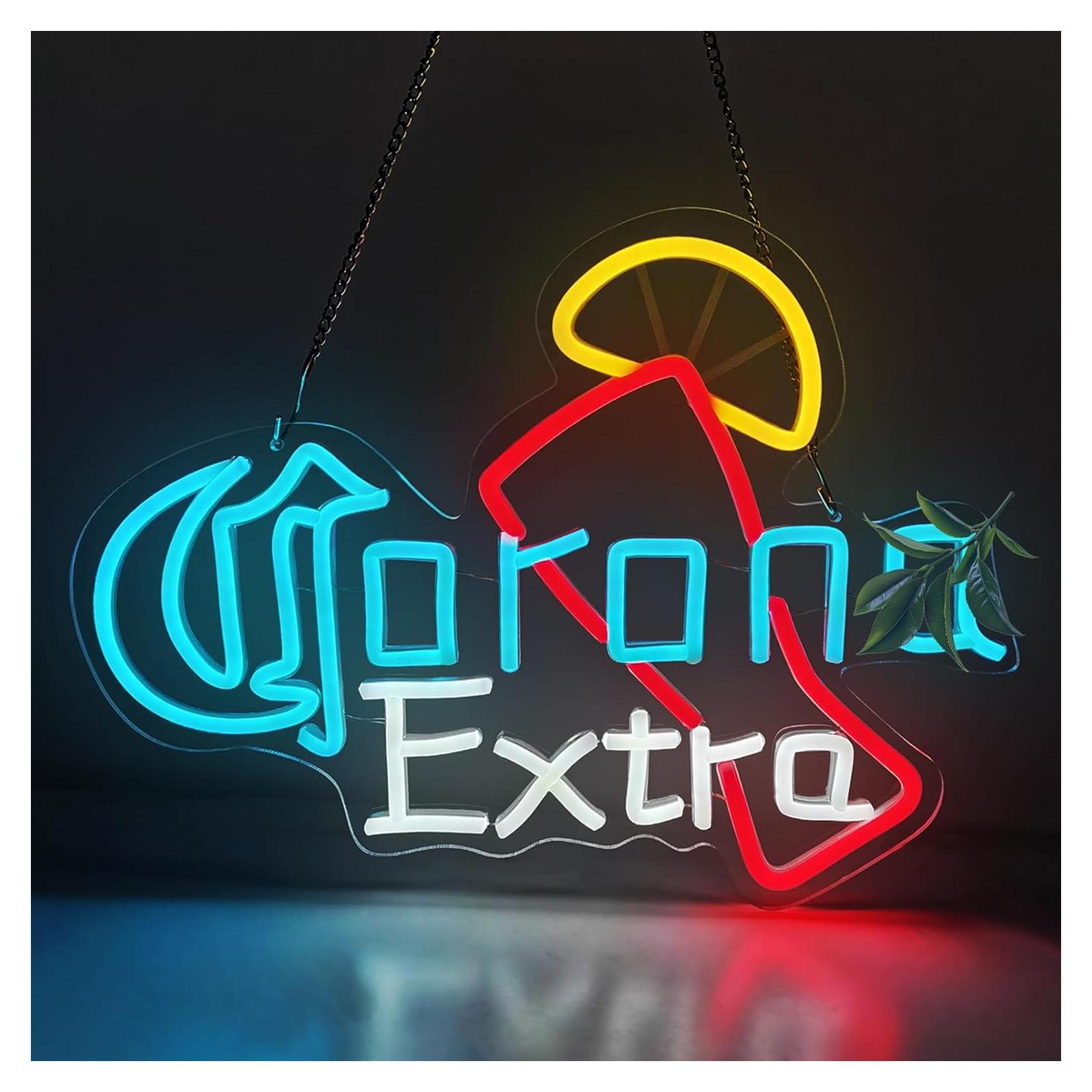 Cartel de Neón de Cerveza EZMYMA LED Regulable 42cm