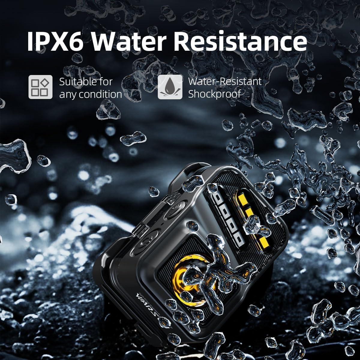 Linterna Frontal Recargable WARSUN HL-SY-BK 750 Lúmenes LED