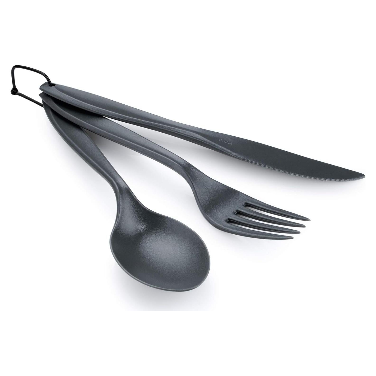 Juego de Cuchillería 3 Piezas GSI Outdoors Gris