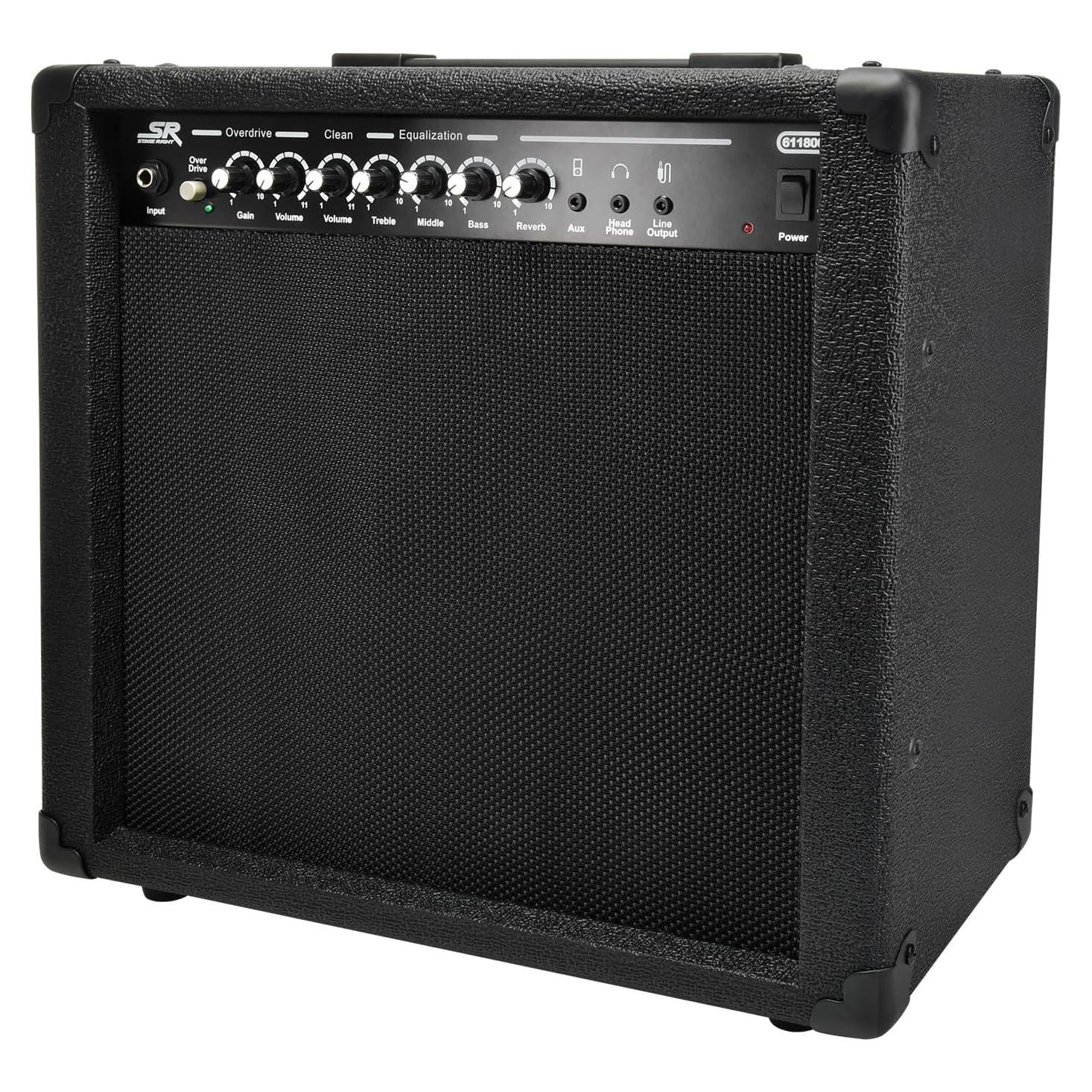 Amplificador Combo de Guitarra Monoprice 40W 1x10 Reverb
