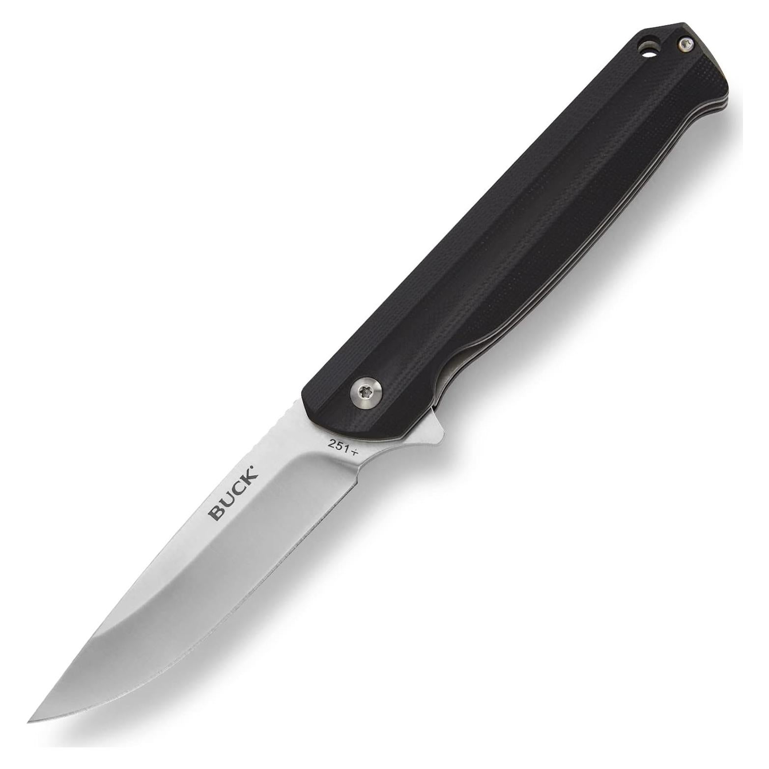 Cuchillo de bolsillo Buck Knives Langford 20.32 cm Negro