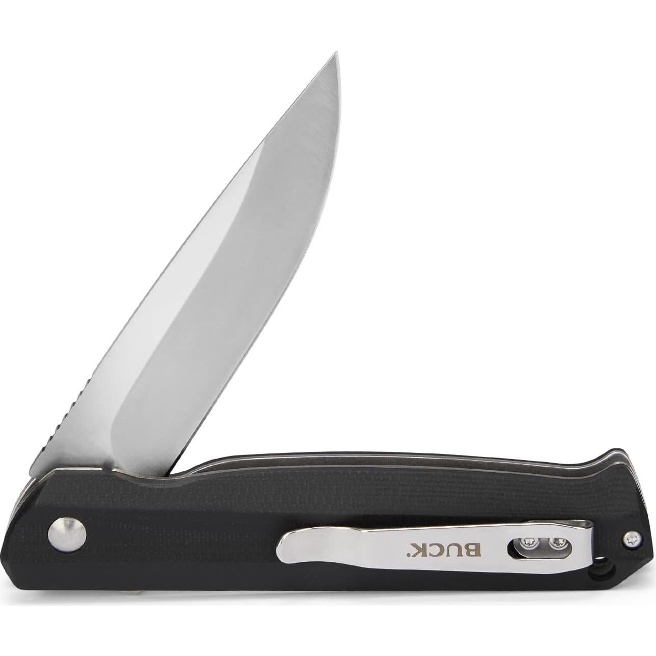 Cuchillo de bolsillo Buck Knives Langford 20.32 cm Negro