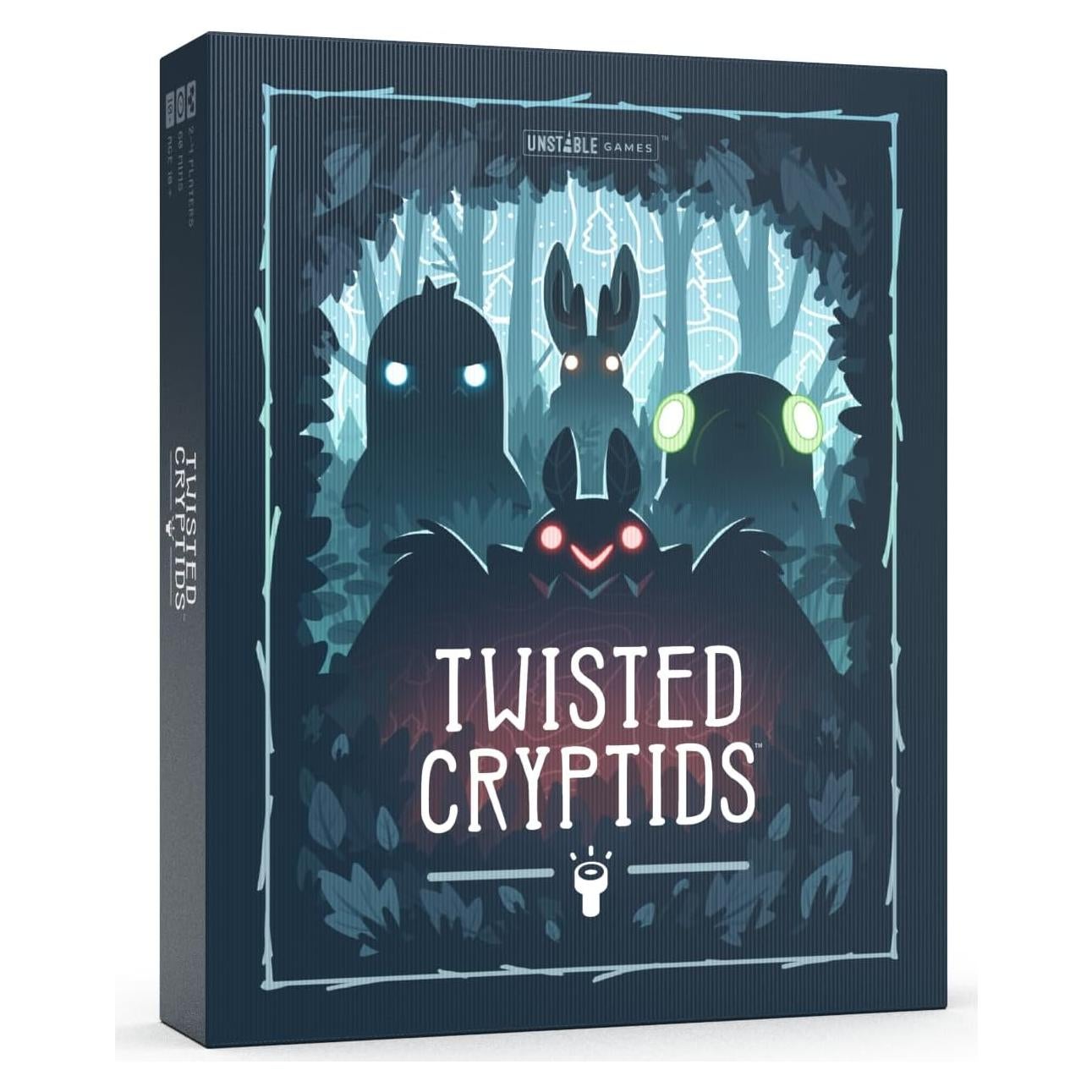 Juego de Cartas Críptidos Torcidos TeeTurtle - Estrategia 2-4 Jugadores