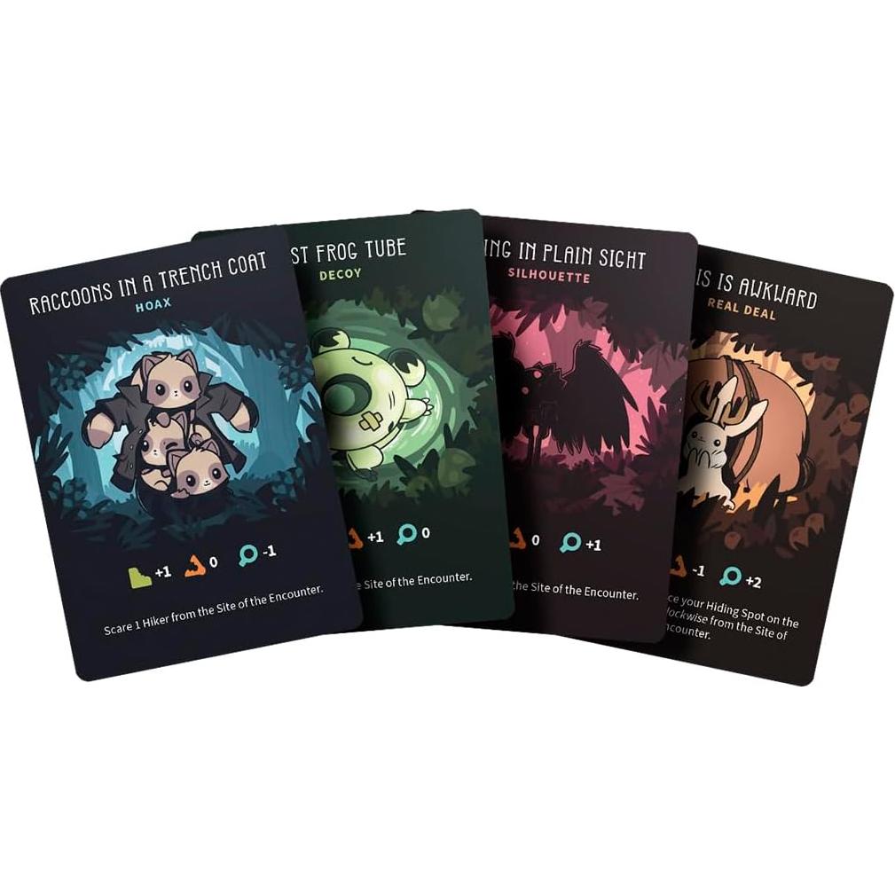 Juego de Cartas Críptidos Torcidos TeeTurtle - Estrategia 2-4 Jugadores