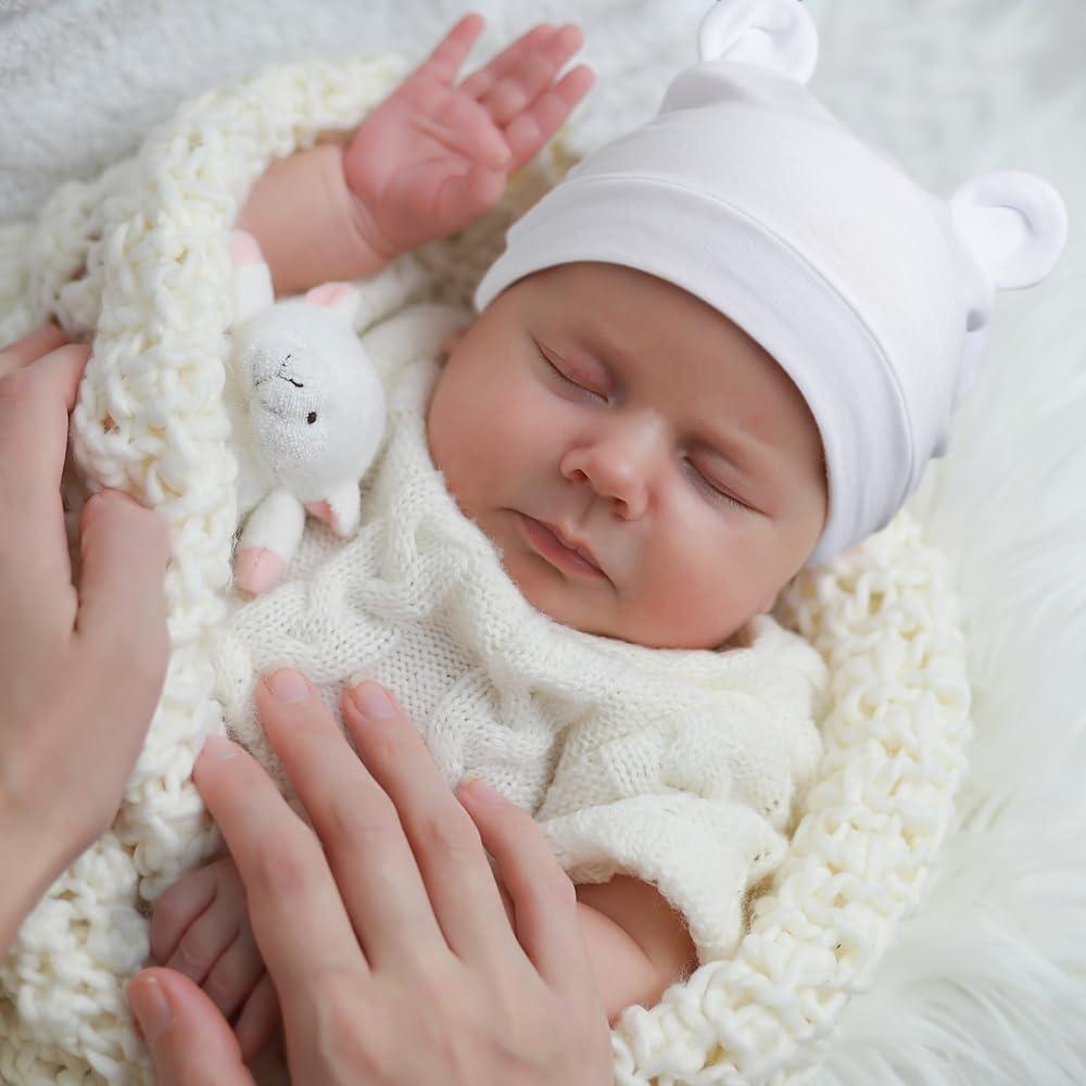 Gorros para Bebés Recién Nacidos AQOKKA con Orejas de Oso
