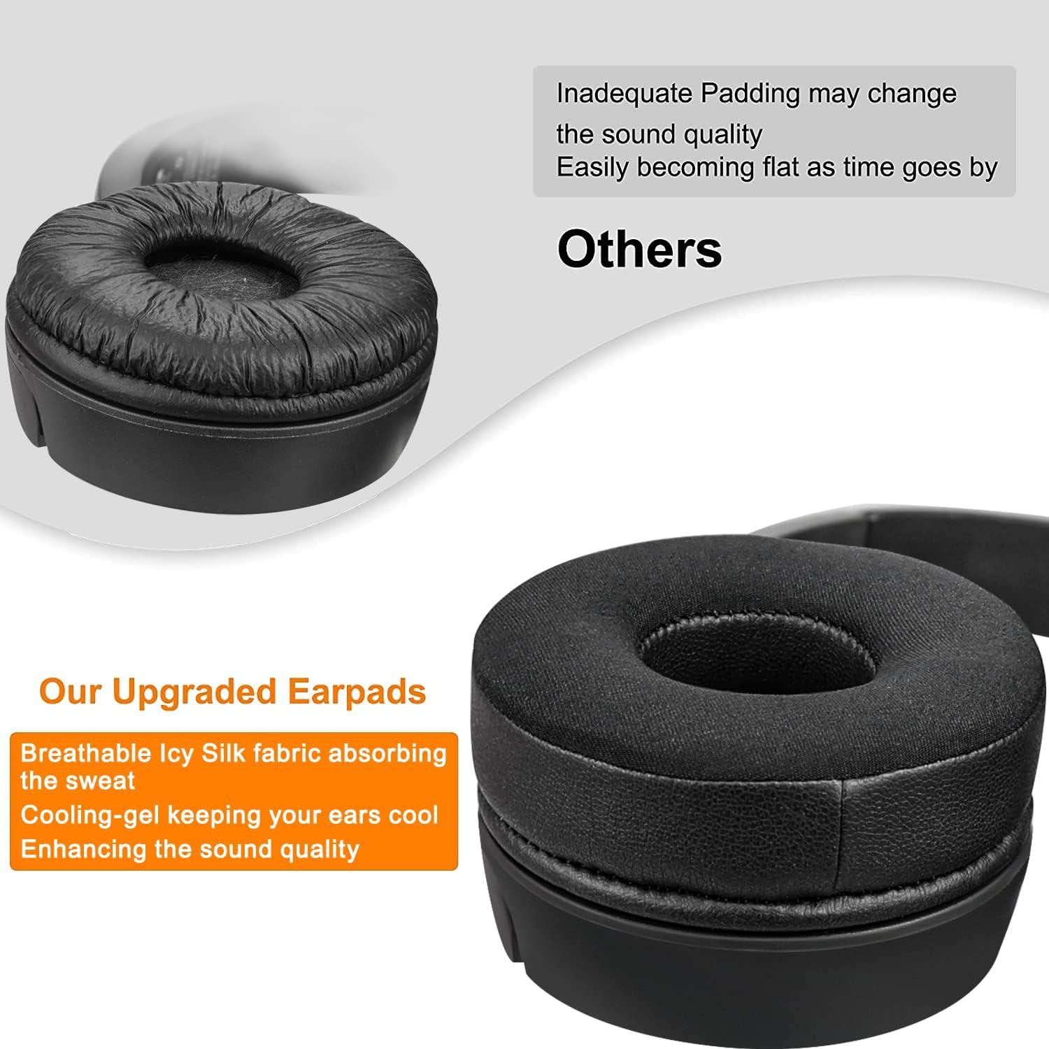 Almohadillas de Gel Refrigerante SOULWIT para JBL Tune y JR - Negro