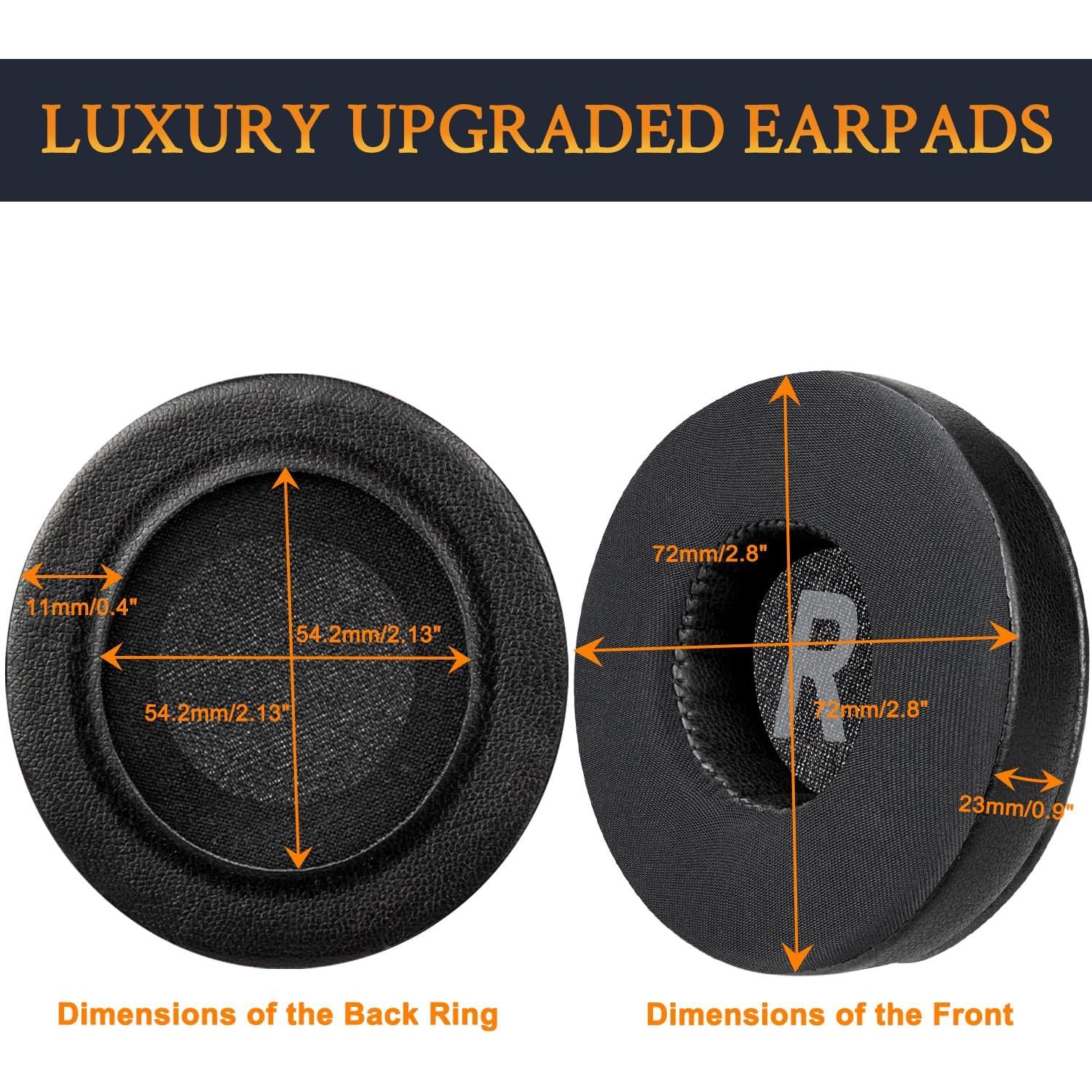 Almohadillas de Gel Refrigerante SOULWIT para JBL Tune y JR - Negro