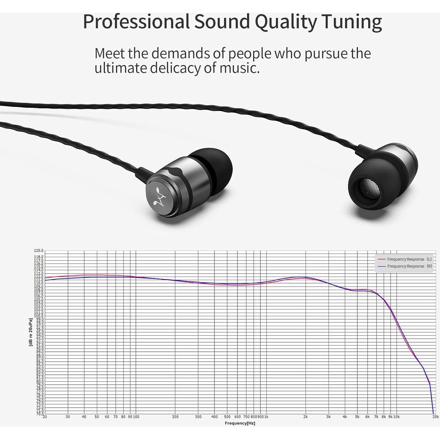 Auriculares In-Ear SoundMAGIC E50 HiFi Aislantes de Ruido