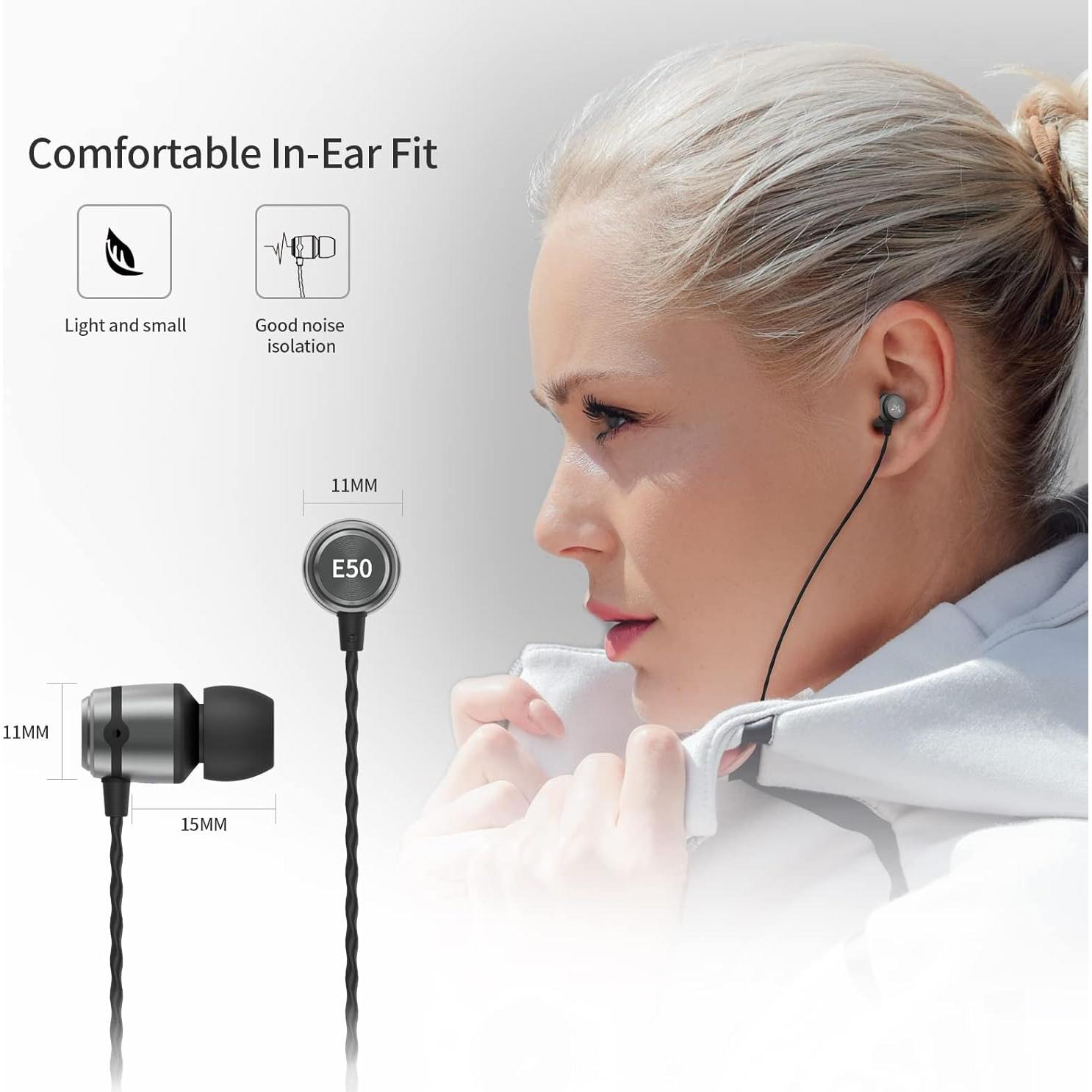 Auriculares In-Ear SoundMAGIC E50 HiFi Aislantes de Ruido