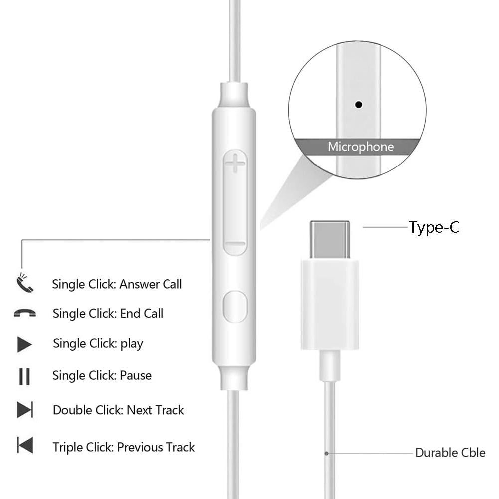 Auriculares USB C ANLTOXLUS con Micrófono y Cancelación de Ruido