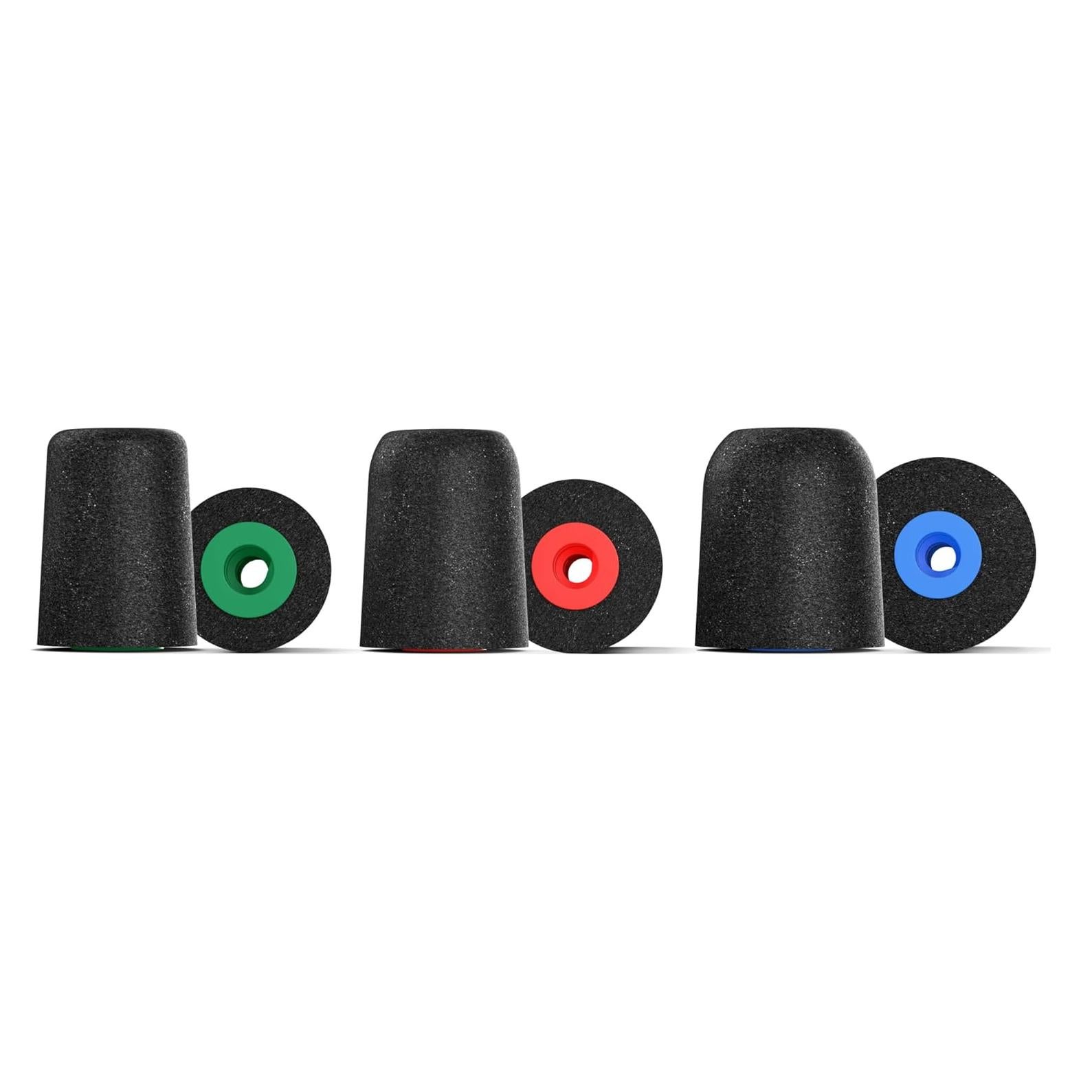 Comply P-Series | Memory Foam Replacement Ear Tips Designed for Etymotic, NuForce, ISOtunes PRO, Q-Jays, & More | Superior Noise Isolation, Ultimate Comfort, Secure Fit | Black (S/M/L) (3 Pairs)