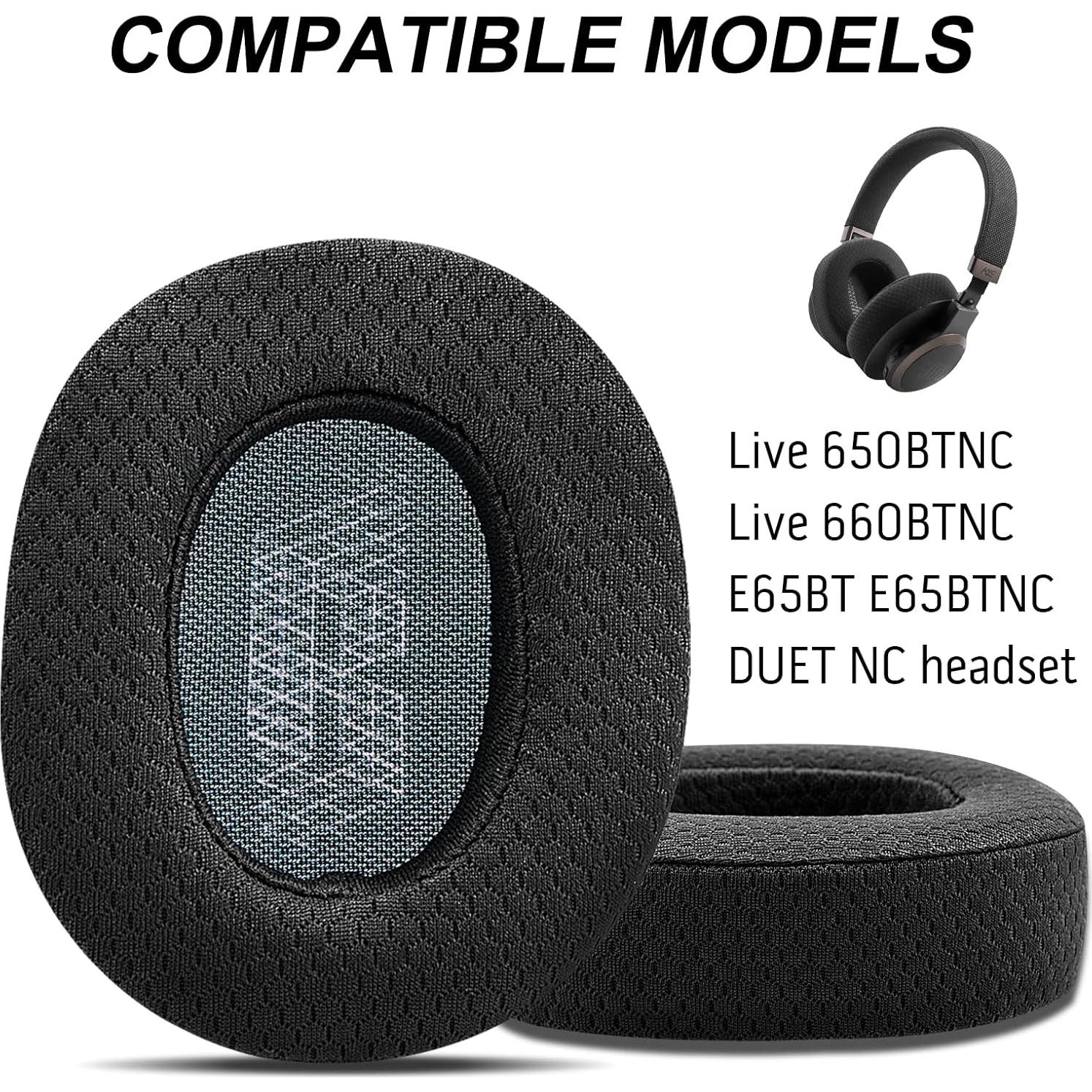 Almohadillas de Repuesto GVOEARS para Auriculares JBL E65BTNC