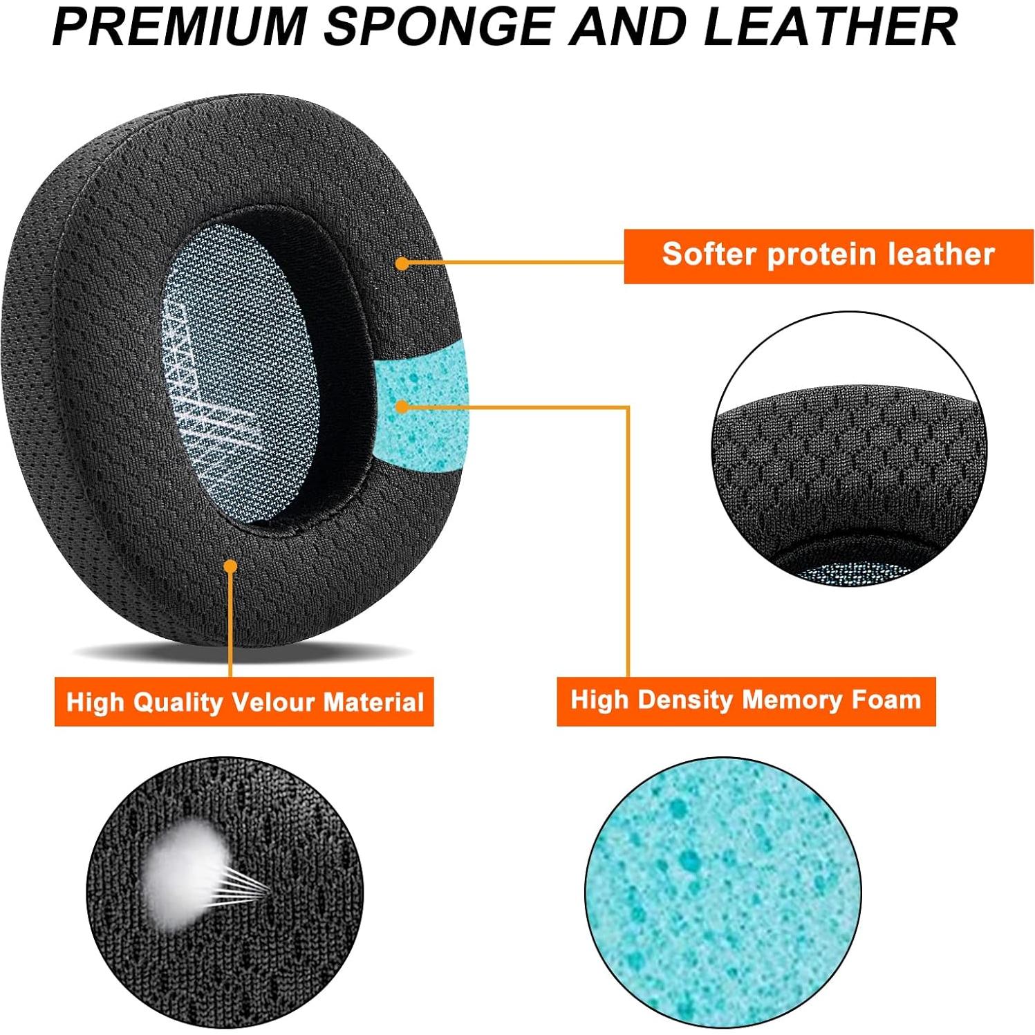 Almohadillas de Repuesto GVOEARS para Auriculares JBL E65BTNC