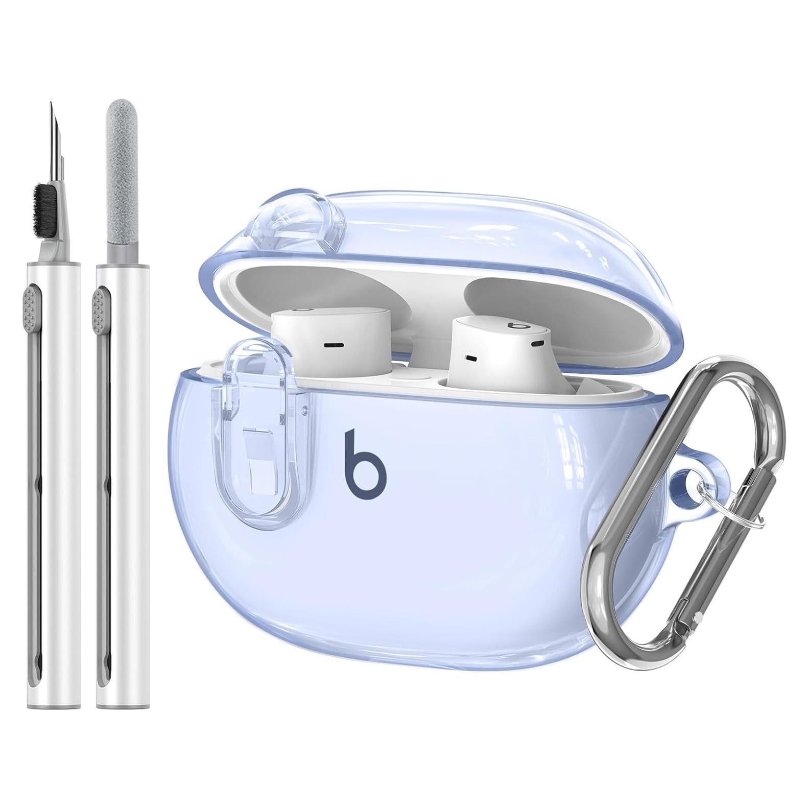 Funda Protectora Transparente para Beats Studio Buds Plus - Ensfomte