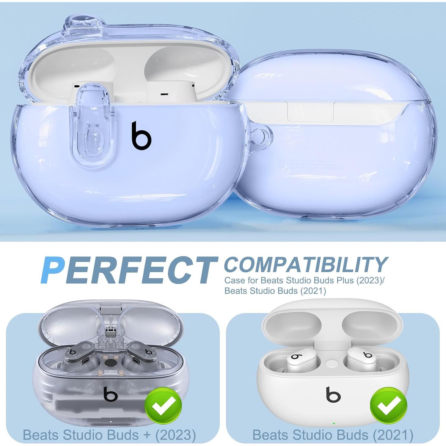 Funda Protectora Transparente para Beats Studio Buds Plus - Ensfomte