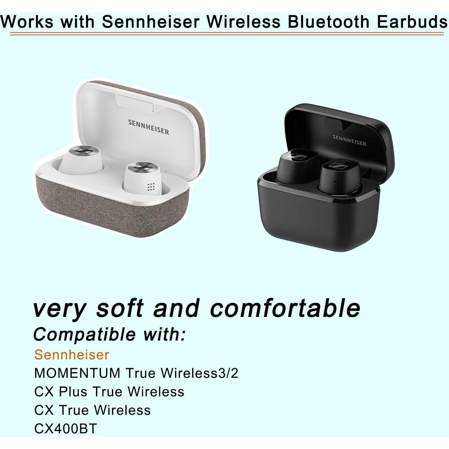 Consejos de Espuma Viscoelástica Mijusun para Sennheiser True Wireless