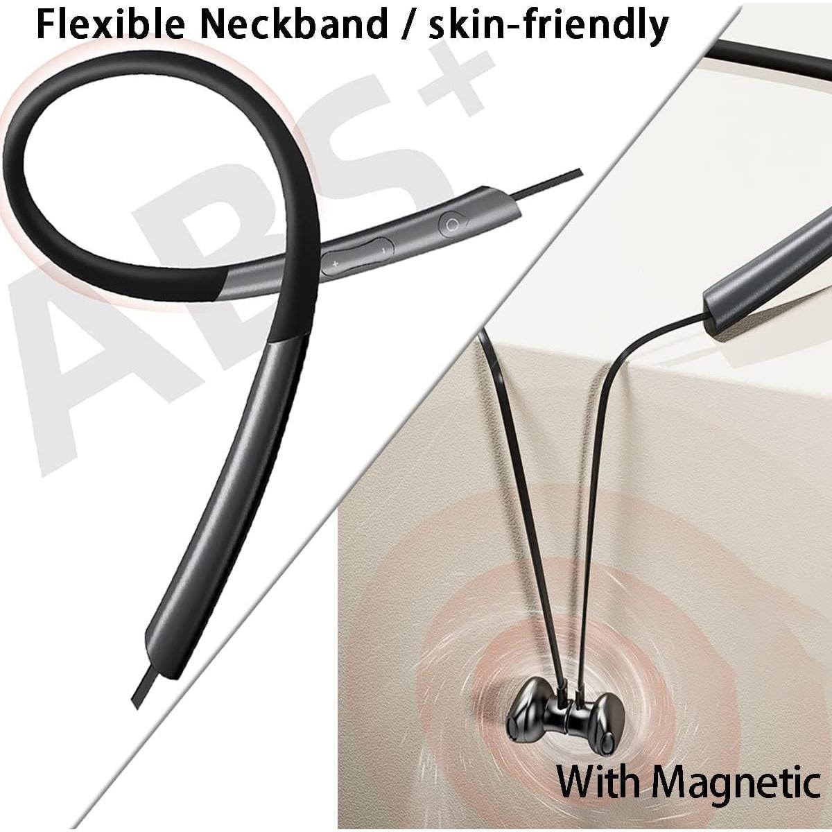 Auriculares Bluetooth JNXIKOU WEJ-220 Inalámbricos IPX6 Negro