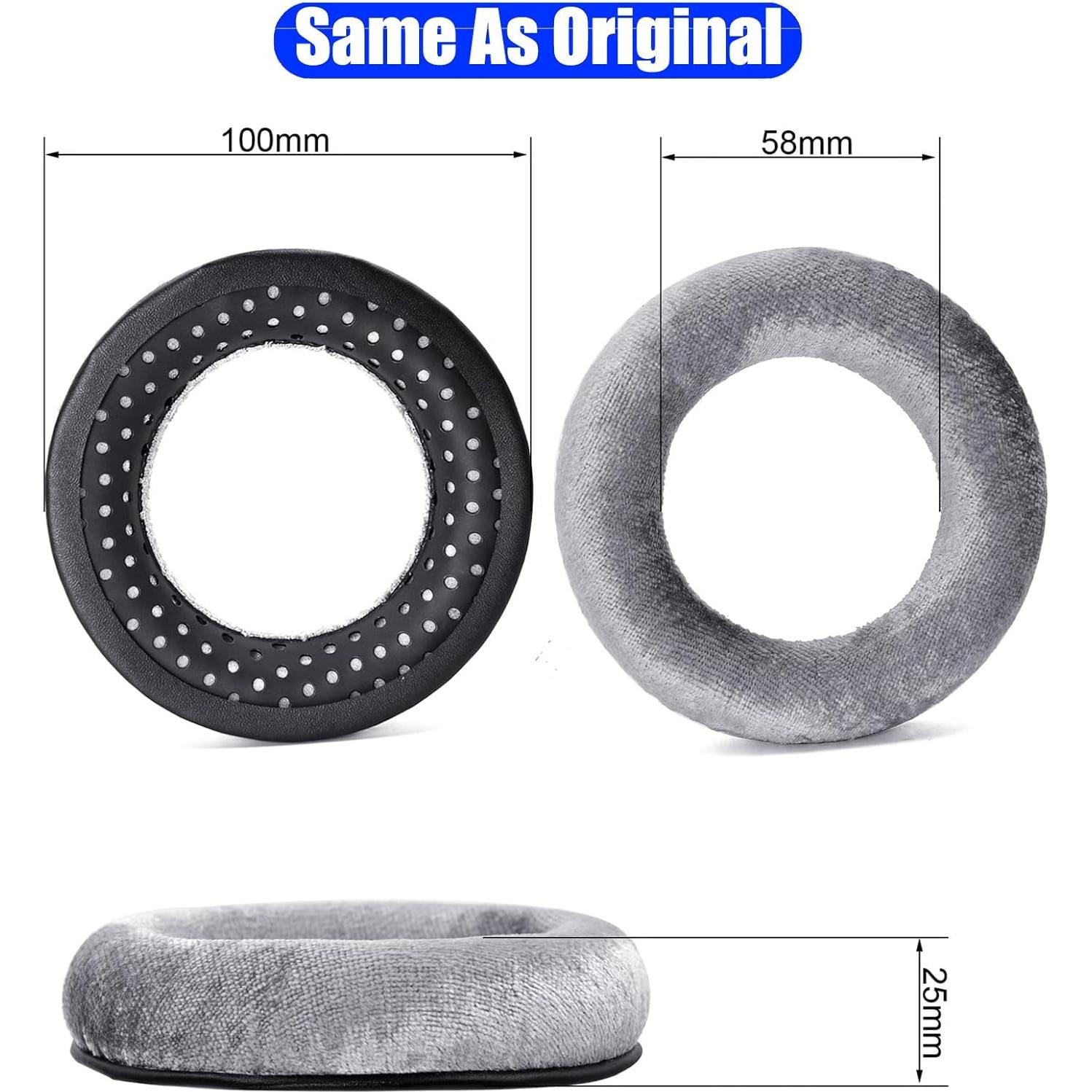 Almohadillas de terciopelo gris JULONGCR para DT 770 Pro