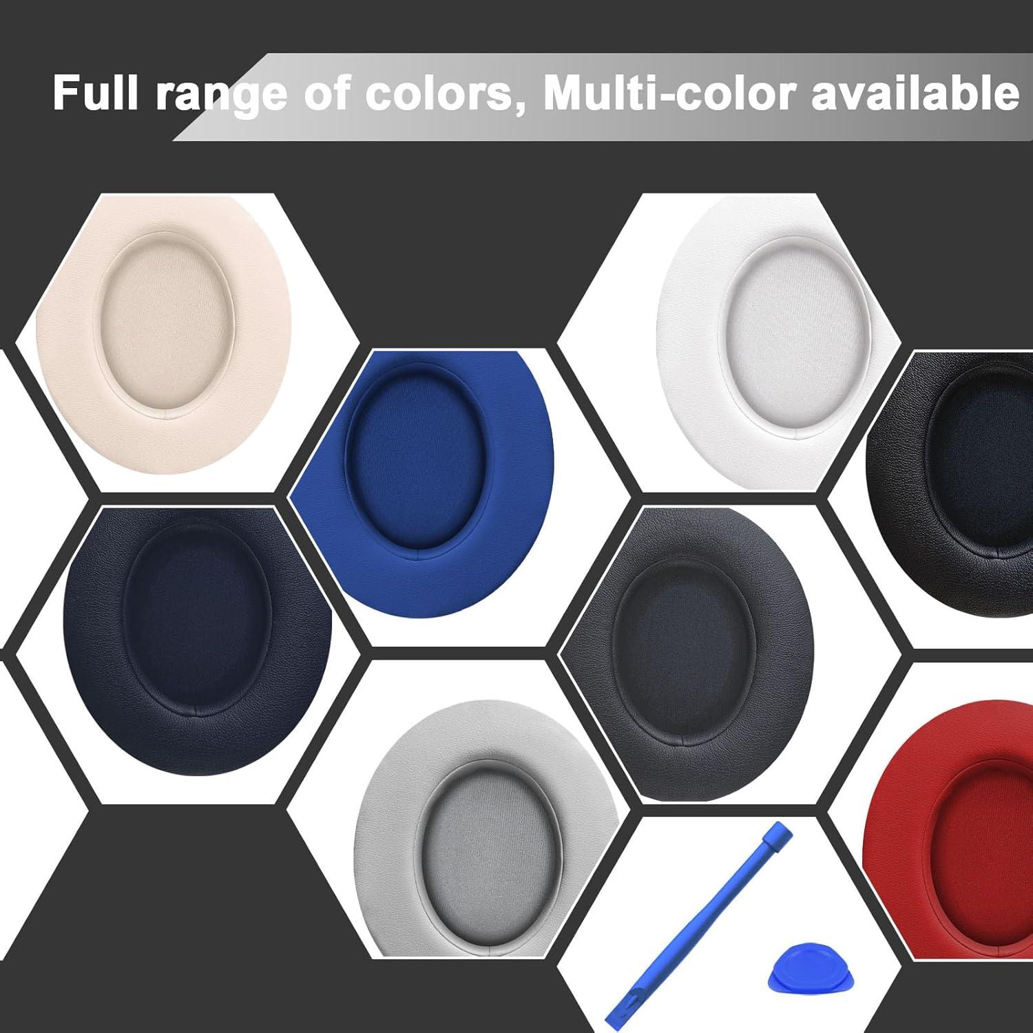 Almohadillas de Repuesto para Auriculares Beats Studio 2/3 - Negro