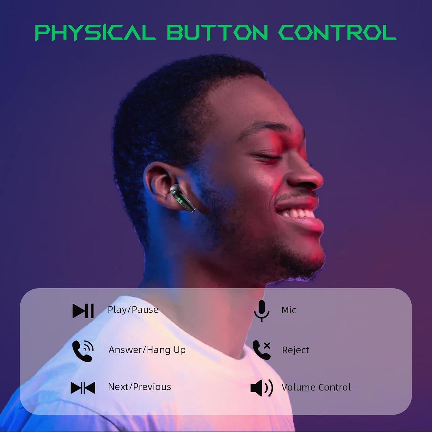 Auriculares Inalámbricos Black Shark BS-T2 con Cancelación de Ruido