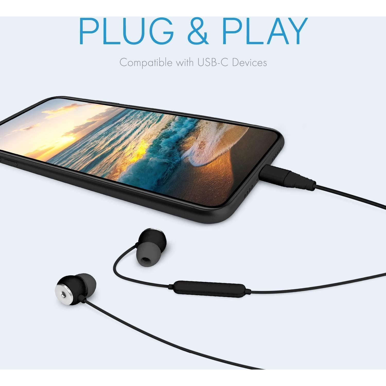 Auriculares In Ear USB-C Realme RLMA13BK con Micrófono y Controles