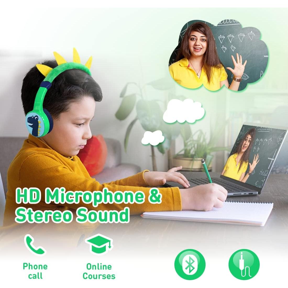 Auriculares Bluetooth Niños JBUNION Tigre 85dB Inalámbricos