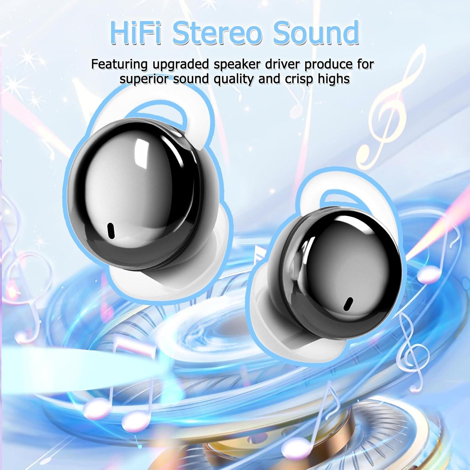 Auriculares Inalámbricos para Dormir Rehoria MirrorBuds 01 Negro