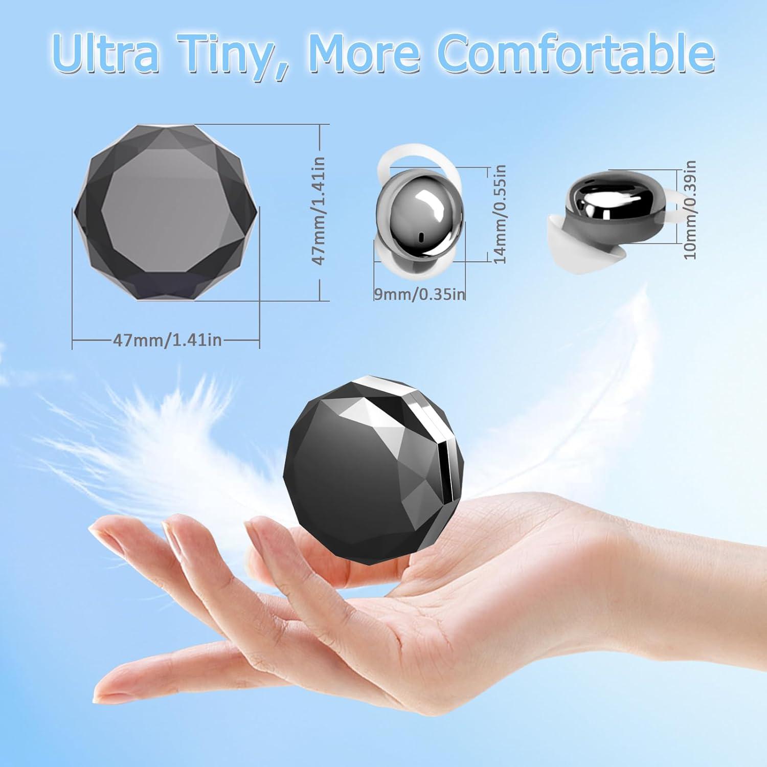 Auriculares Inalámbricos para Dormir Rehoria MirrorBuds 01 Negro