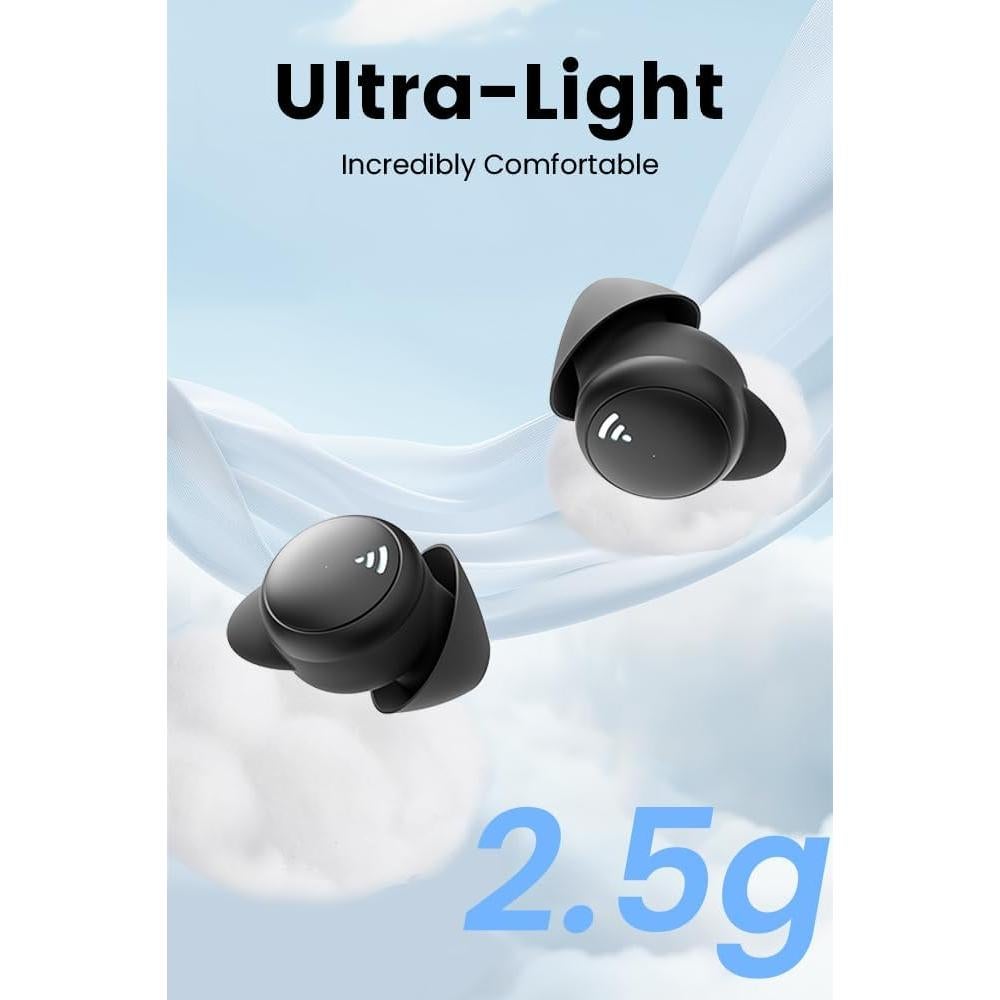 Auriculares Inalámbricos para Dormir CuiSuto My002UN Negro