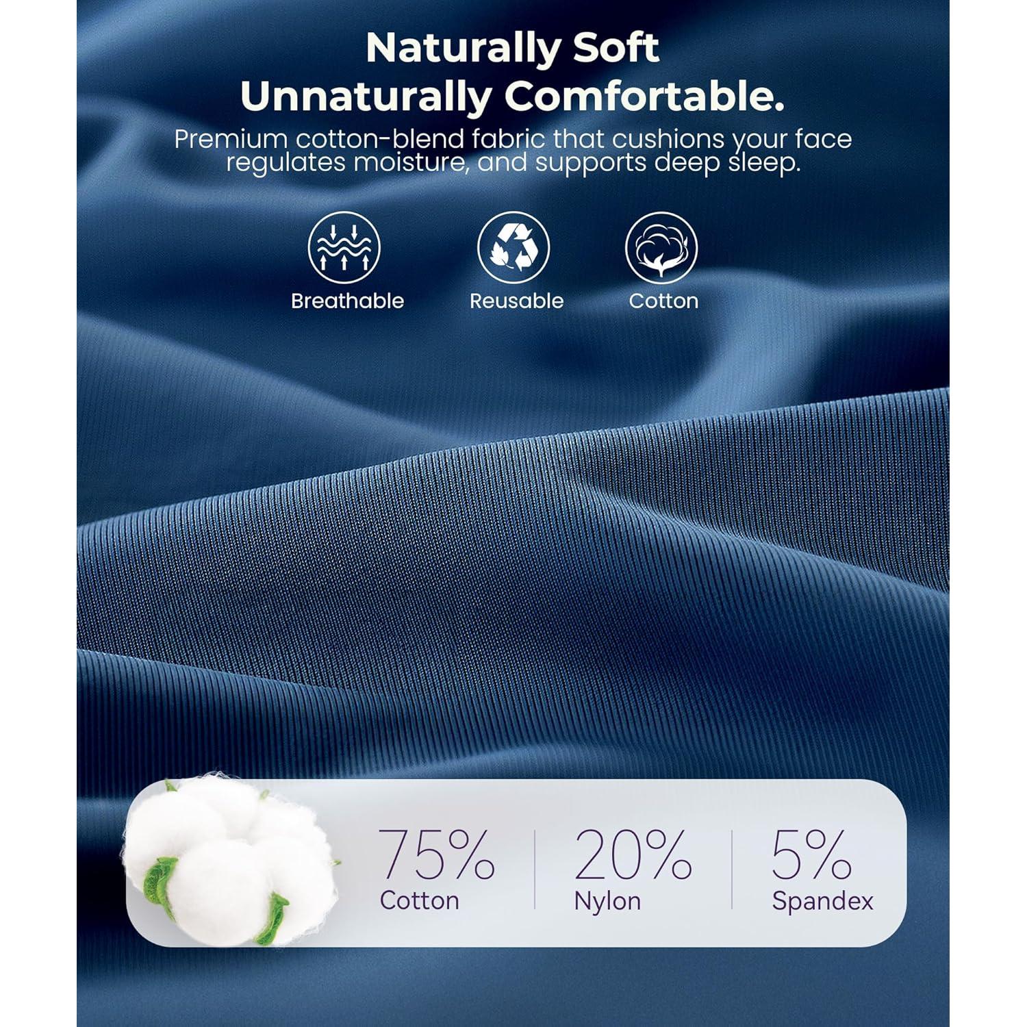 MUSICOZY Máscara de Sueño Bluetooth 3D con Auriculares Inalámbricos