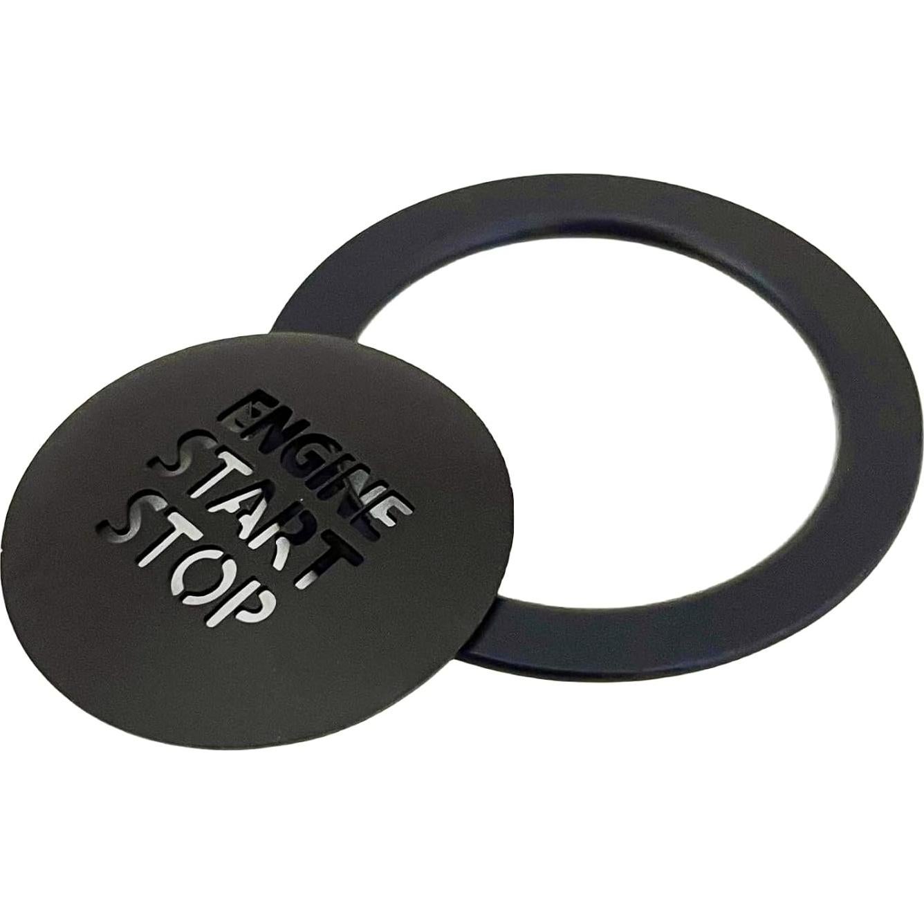 Cubierta de Botón de Inicio Toyota Tacoma - Aluminio Negro