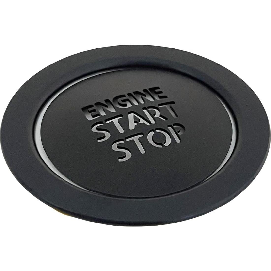 Cubierta de Botón de Inicio Toyota Tacoma - Aluminio Negro