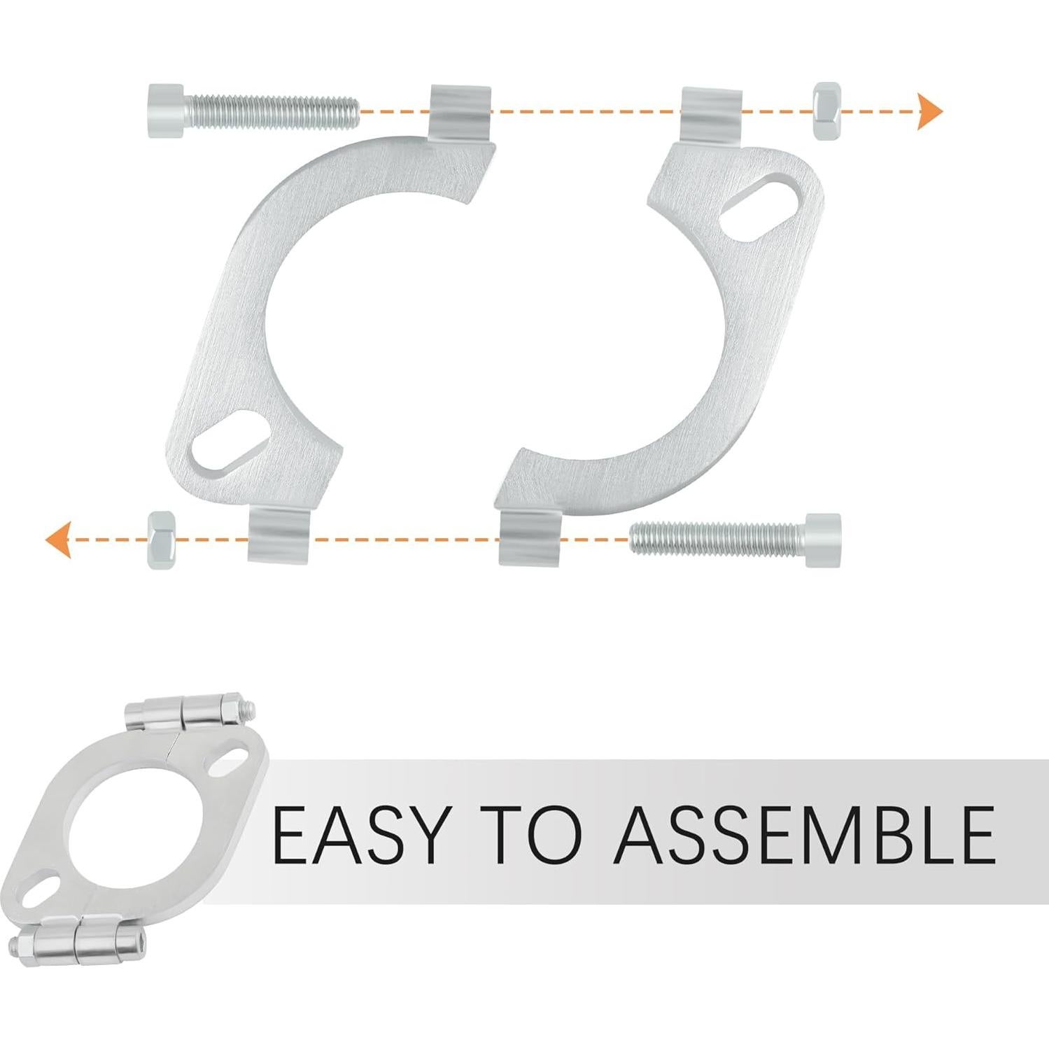 Kit de Reparación de Brida de Escape Stacool 2" Acero Carbono