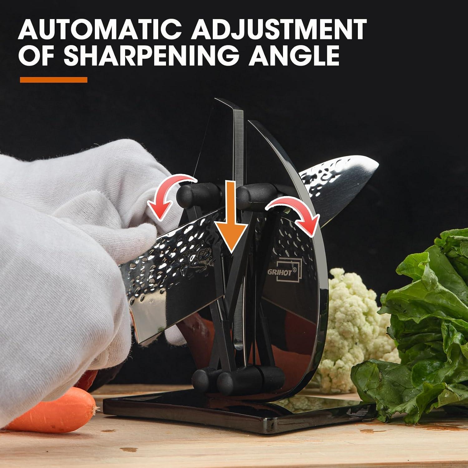 Afilador de cuchillos Grihot VN3 - 3 Acciones, 0.88 kg
