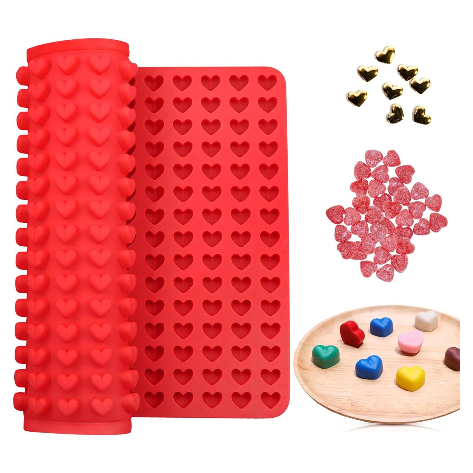 Molde de Silicona DIMROM para Mini Corazones 255 Cavidades