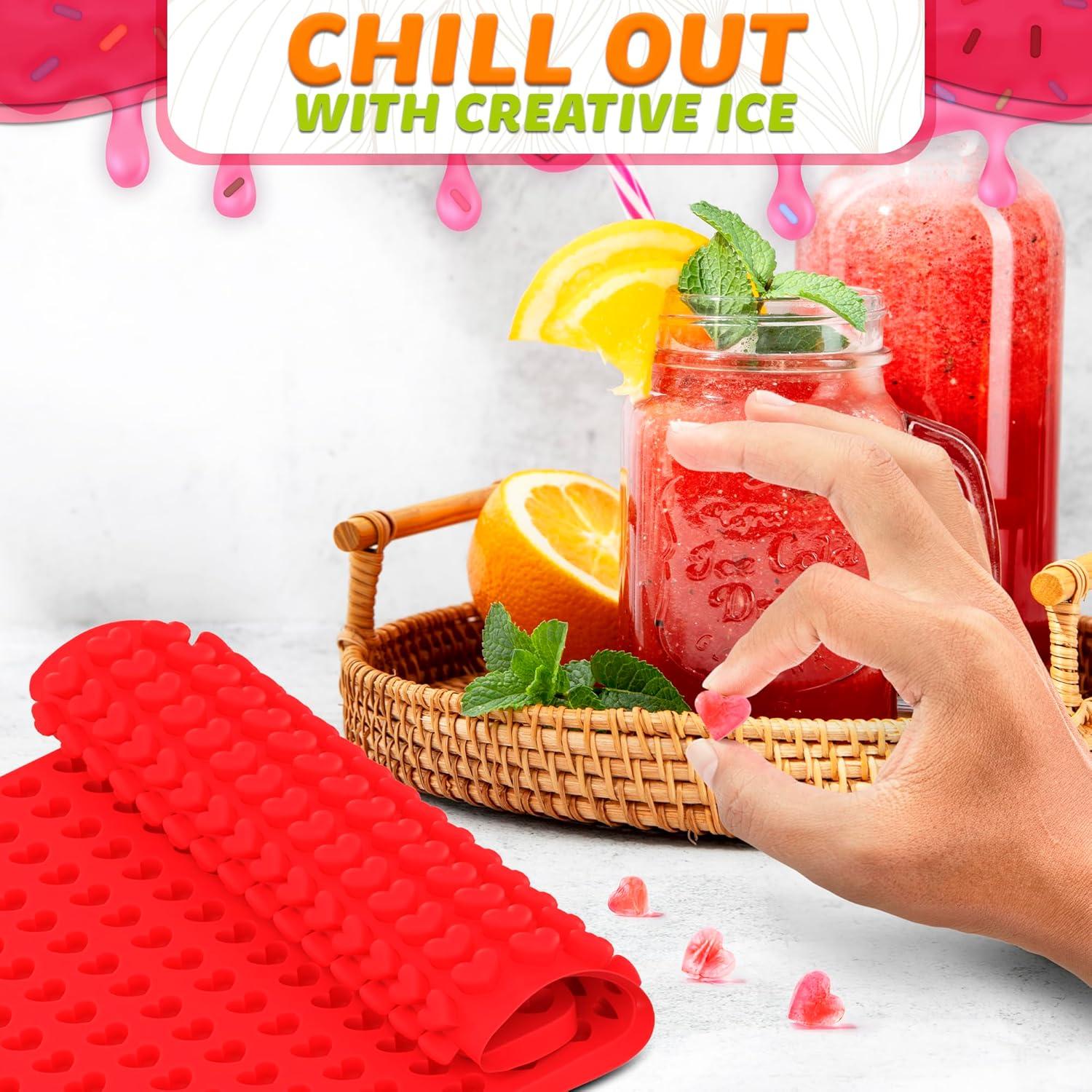 Molde de Silicona DIMROM para Mini Corazones 255 Cavidades