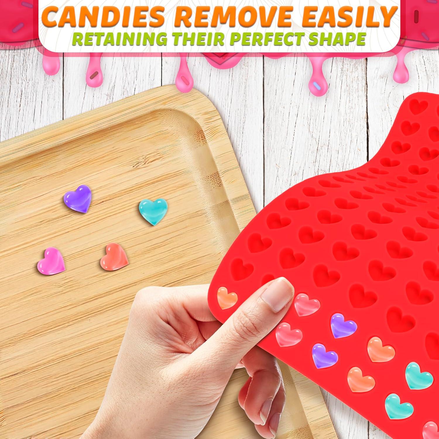 Molde de Silicona DIMROM para Mini Corazones 255 Cavidades